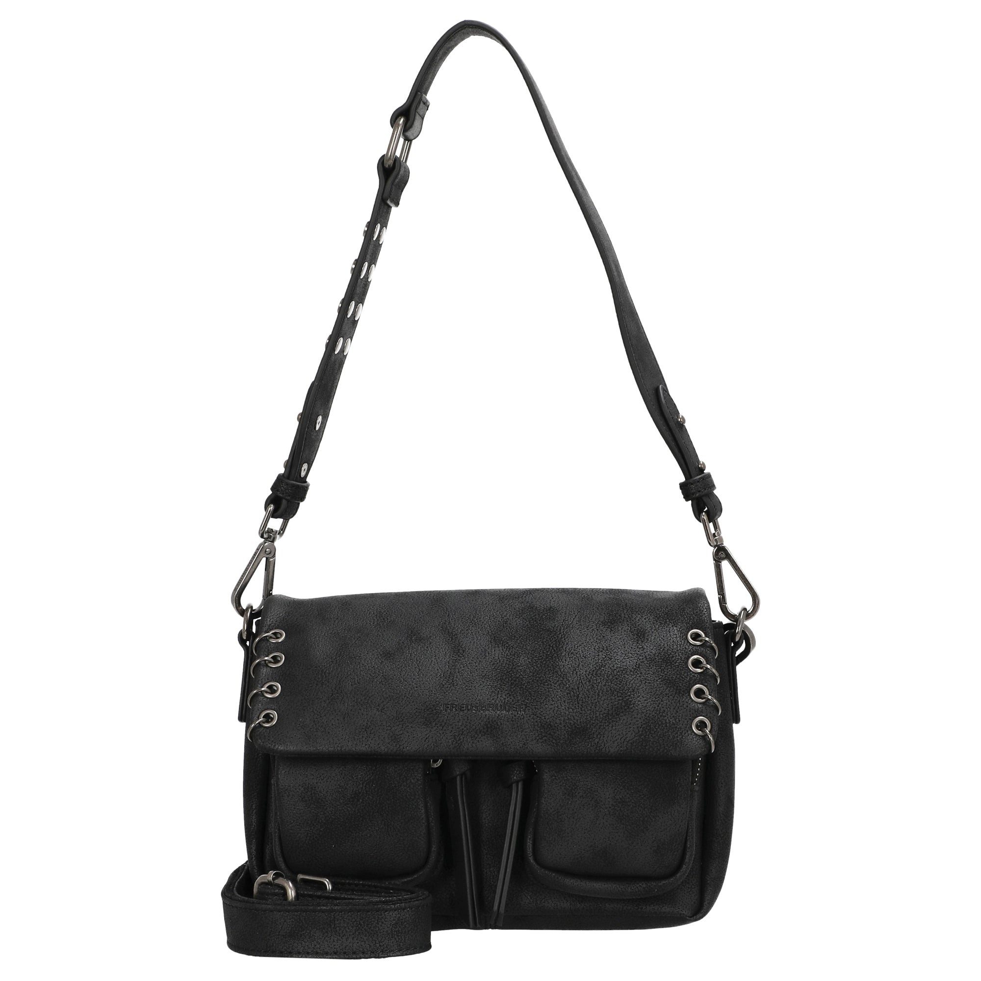 FREDsBRUDER Umhängetasche Rebel At Heart - Schultertasche 26 cm (black) günstig online kaufen