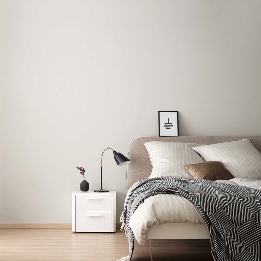 SCHÖNER WOHNEN FARBE Wandfarbe Schöner Wohnen Designfarben 2,5 Ltr. Sanftes Seidengrau Nr. 5