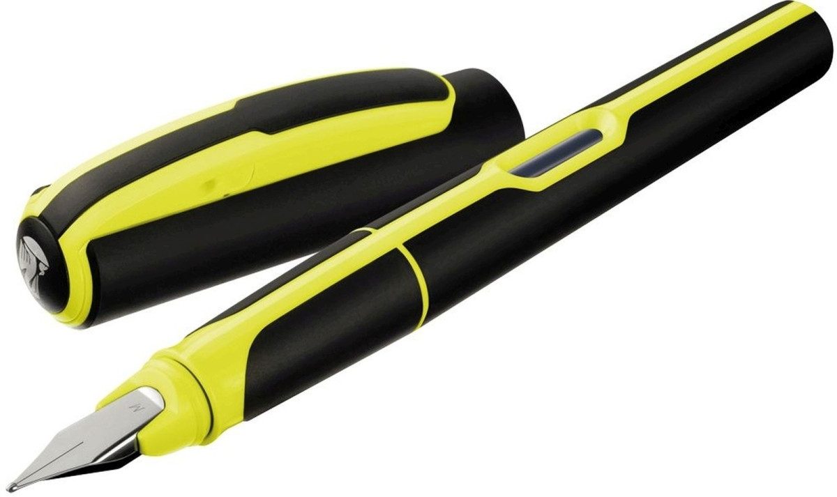 Pelikan Füllhalter Jugendfüller Style P57 M schwarz/neongelb (10 Stück)
