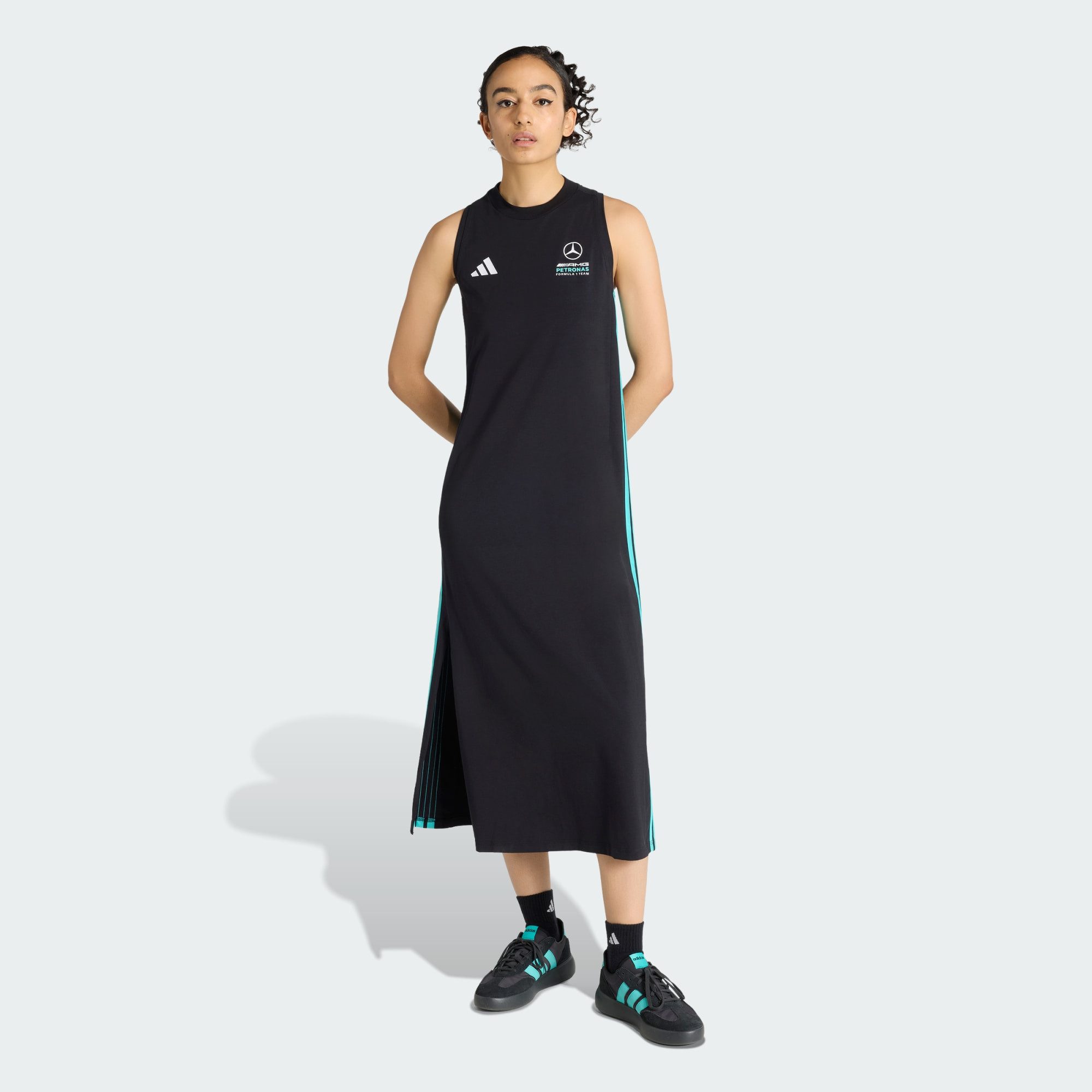 adidas Performance Sweatkleid MERCEDES-AMG PETRONAS FORMULA 1 TEAM DNA KLEID (1-tlg)