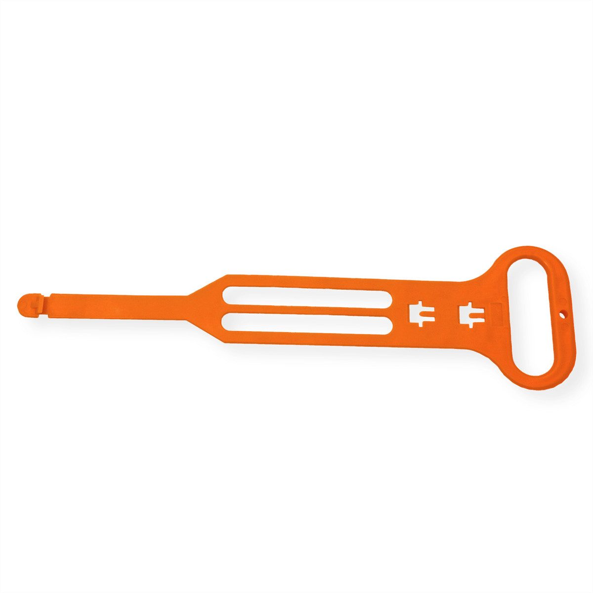 Bachmann Kabeltragehilfe, PVC, orange Kabeltrommel, für Leitungen und Schläuche, 394.179