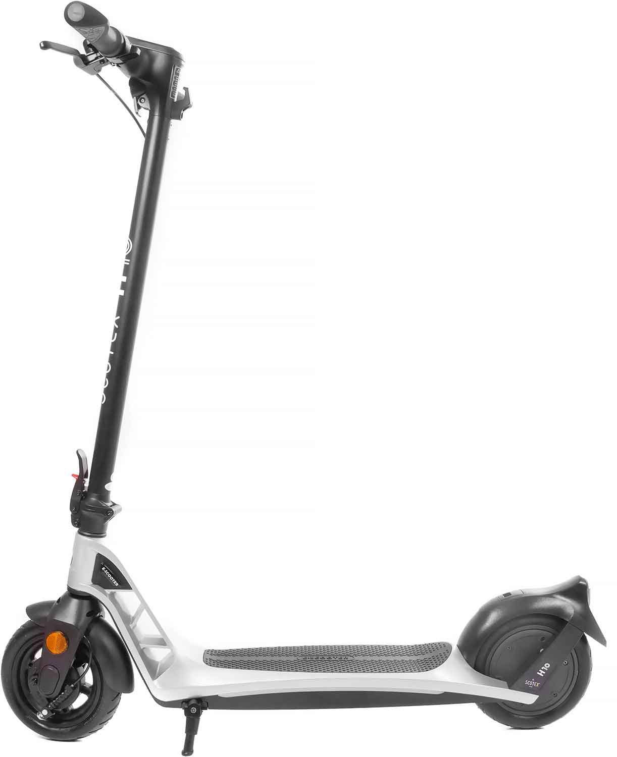 SCOTEX E-Scooter silberfarben km/h, SCOTEX H10, mit Straßenzulassung 20