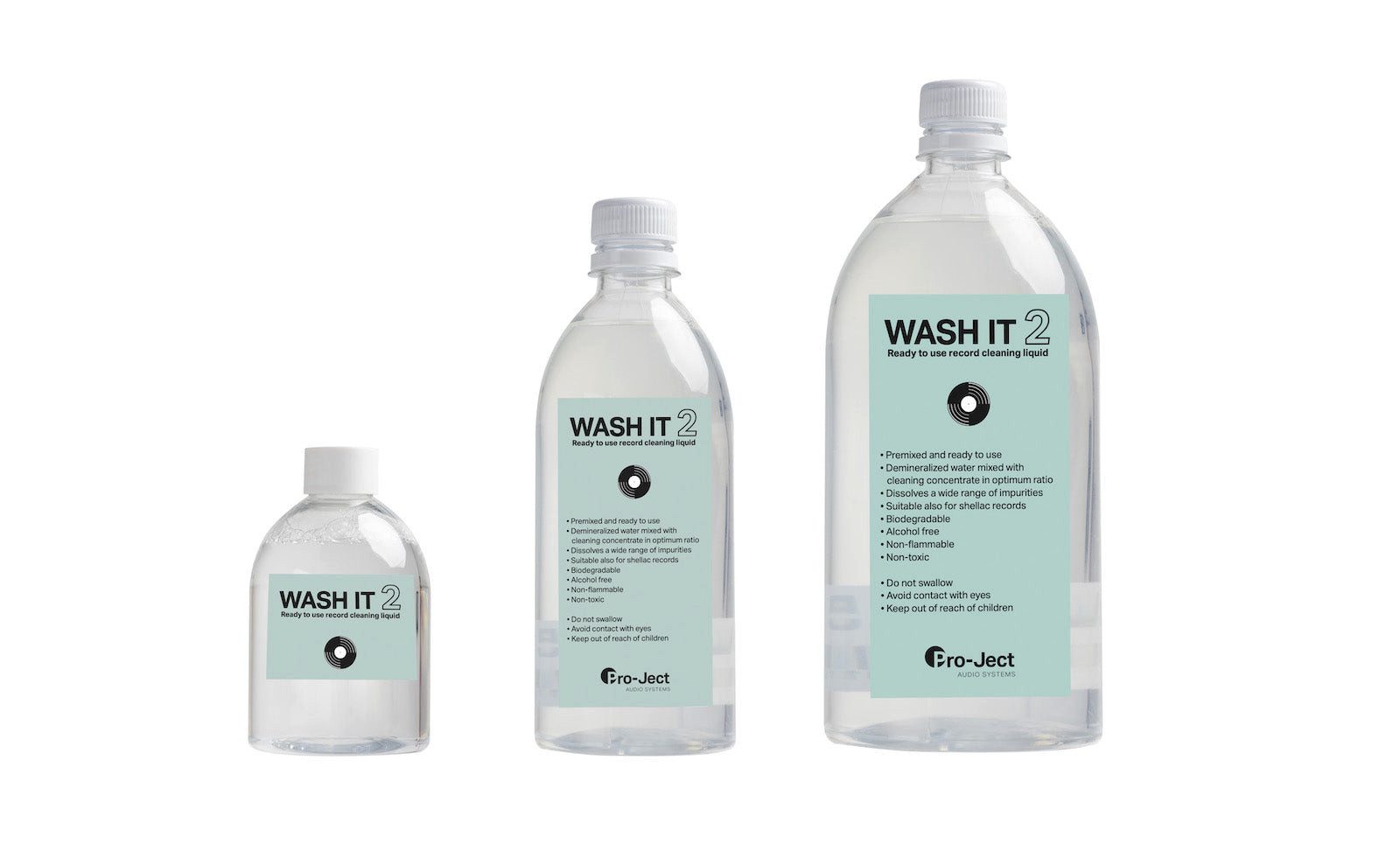 Pro-Ject Plattenspieler-Reinigungs-Set Pro-Ject Wash it 2 500ml Waschflüssigkeit für VC-S - 500 ml