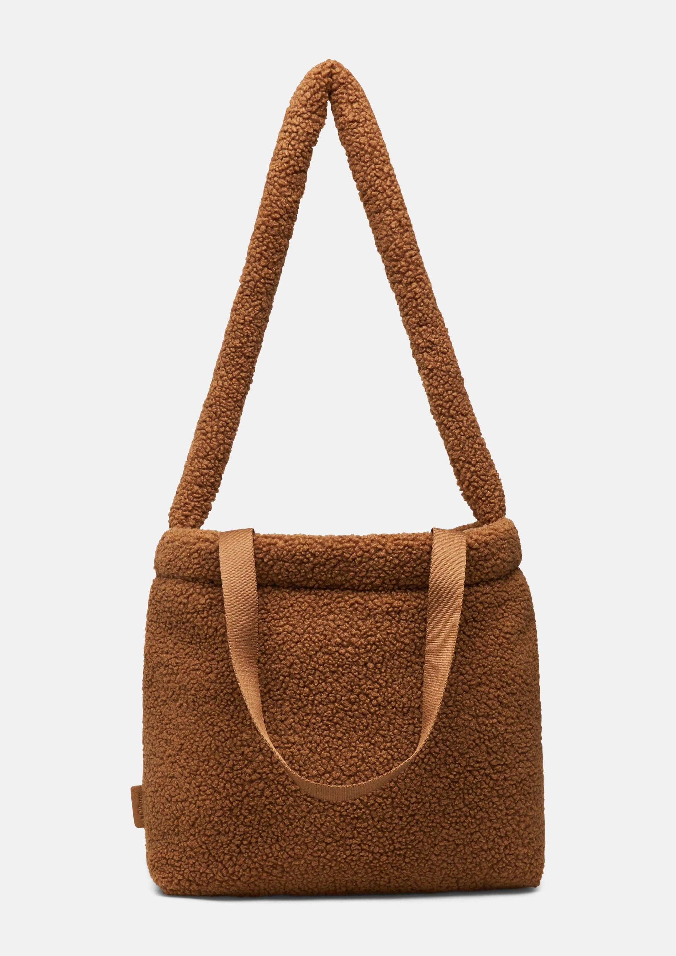 s.Oliver Schultertasche Tasche, Hobo Bag mit Magnetverschluss und Reißverschlussfach