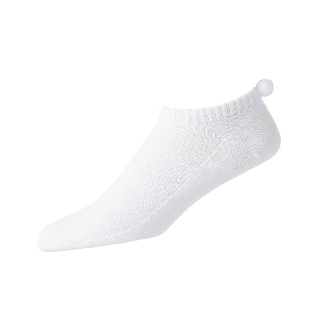 FOOTJOY Sportsocken FootJoy Golf Socken ProDry Lightweight Pom Pom Weiß UK 4 - 7