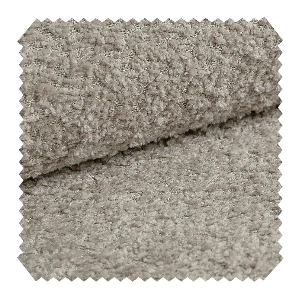 novely® Stoff CORIO Bouclé Möbelstoff Luxus 3D Bouclé-Struktur, Geschlungene 3D Bouclé-Struktur, Robust, Kuschelweich, Meterware, 1lfm