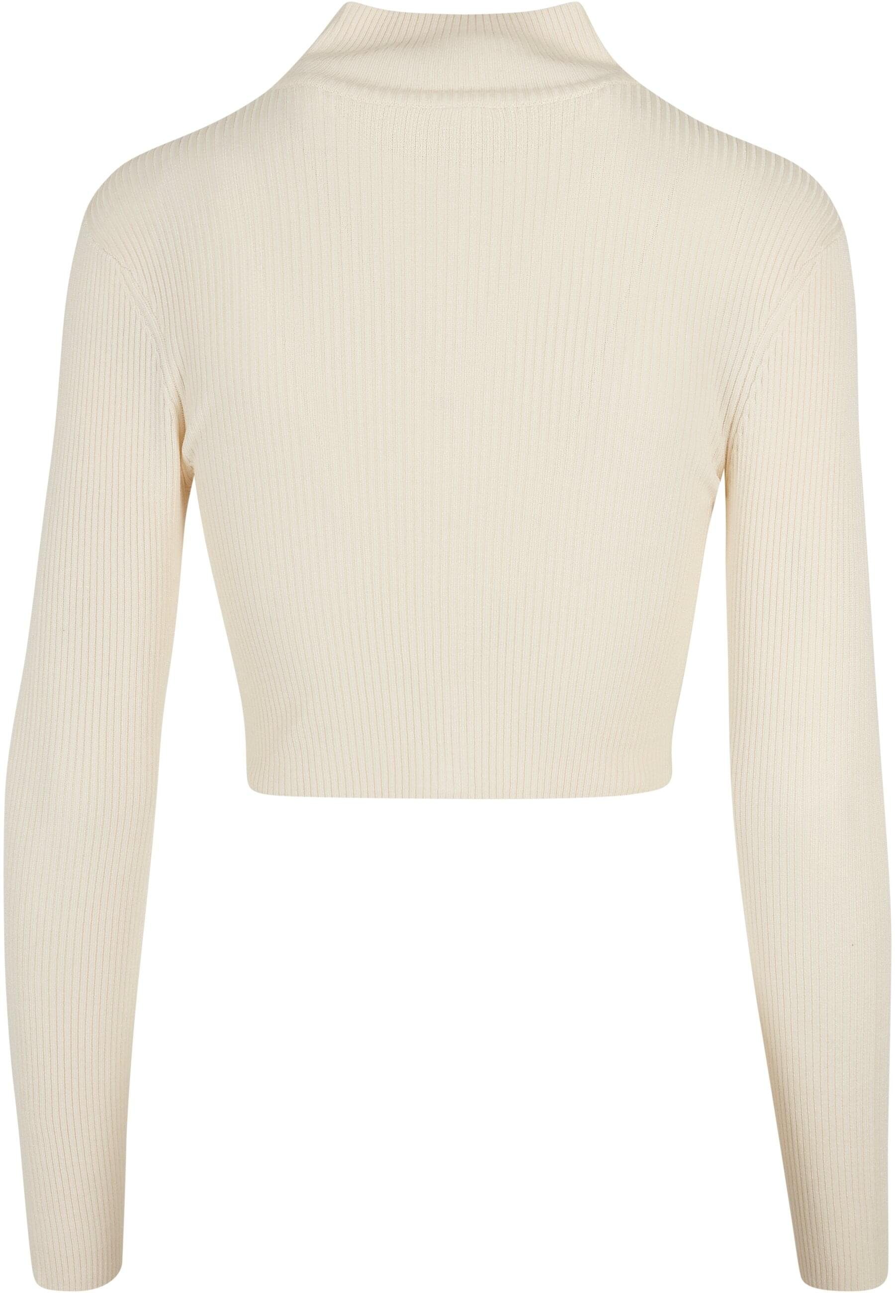 URBAN CLASSICS Cardigan Urban Classics Damen Ladies Cropped Rib Knit Zip Ca günstig online kaufen