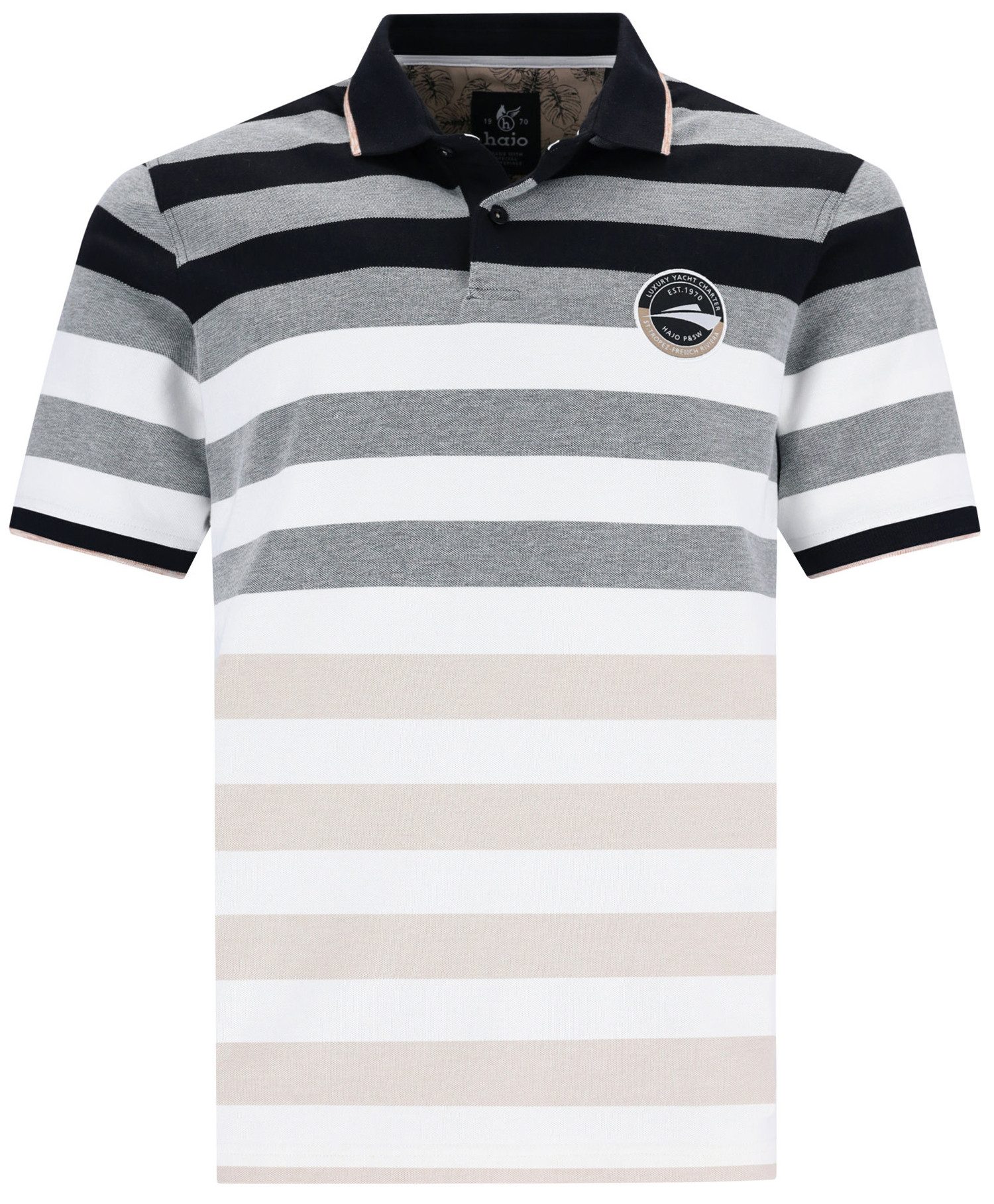 Hajo Poloshirt Herren Shirt mit kurzem Arm (1-tlg) Modisches Design günstig online kaufen