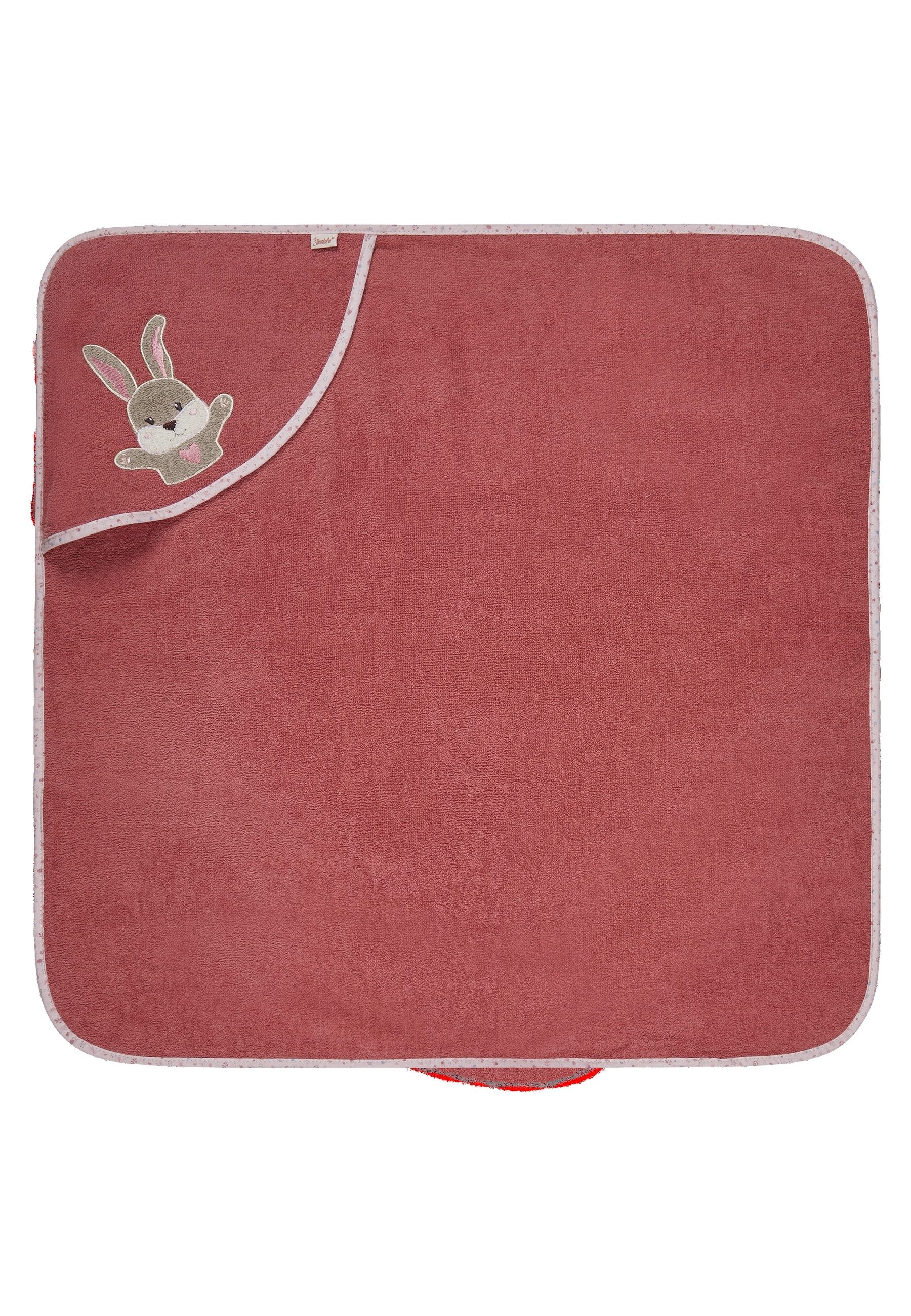 Sterntaler® Badetücher Hase Hanni Kapuzenbadetuch 80x80 cm, Babyhandtuch, 1 günstig online kaufen