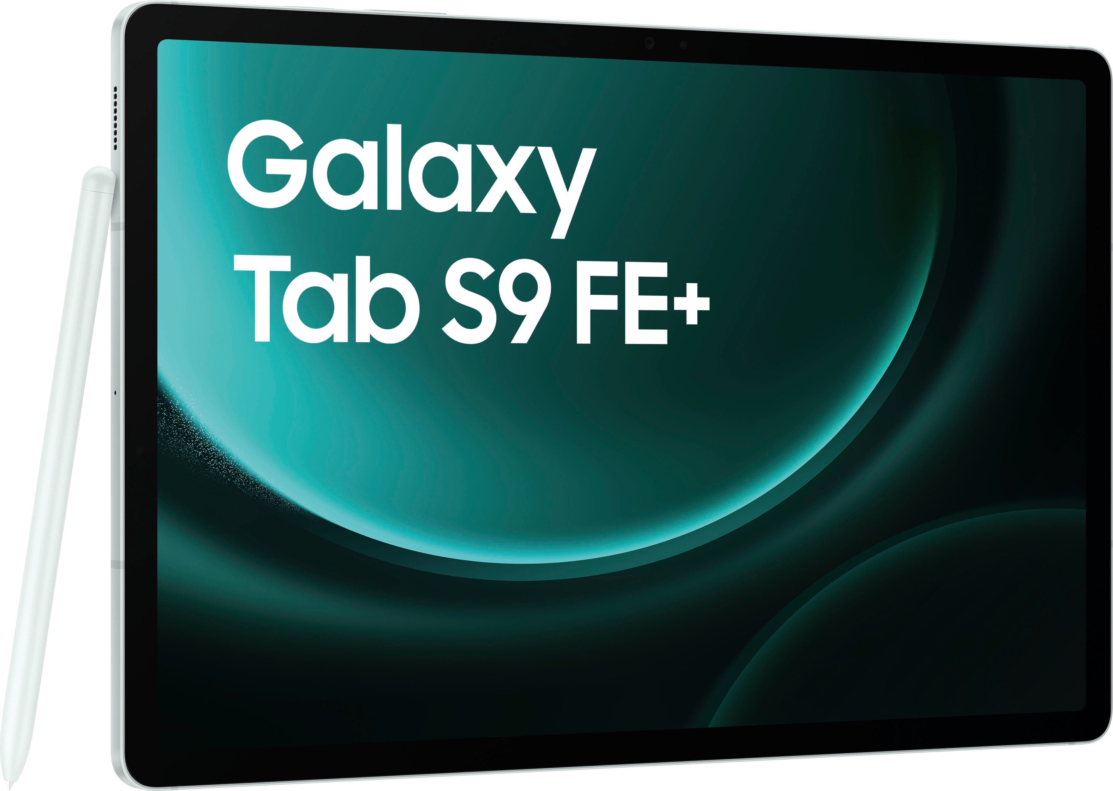 FE+ 128 GB, (12,4", Galaxy UI,Knox) Android,One mint Tab S9 Samsung Tablet