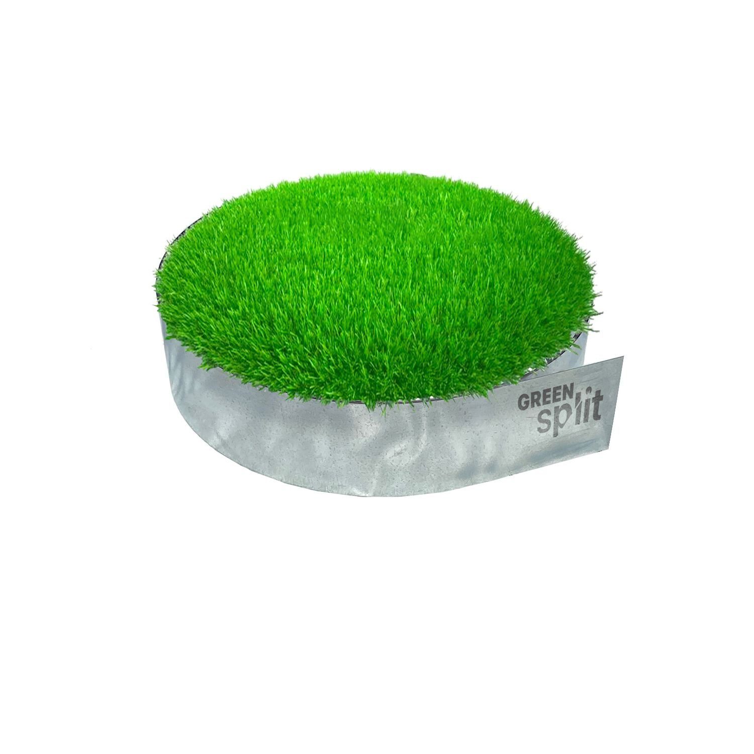 Green-split Rasenkante Rasenkantenband Metall Alu/Zink 15 cm x 10 Meter Rasenkanten