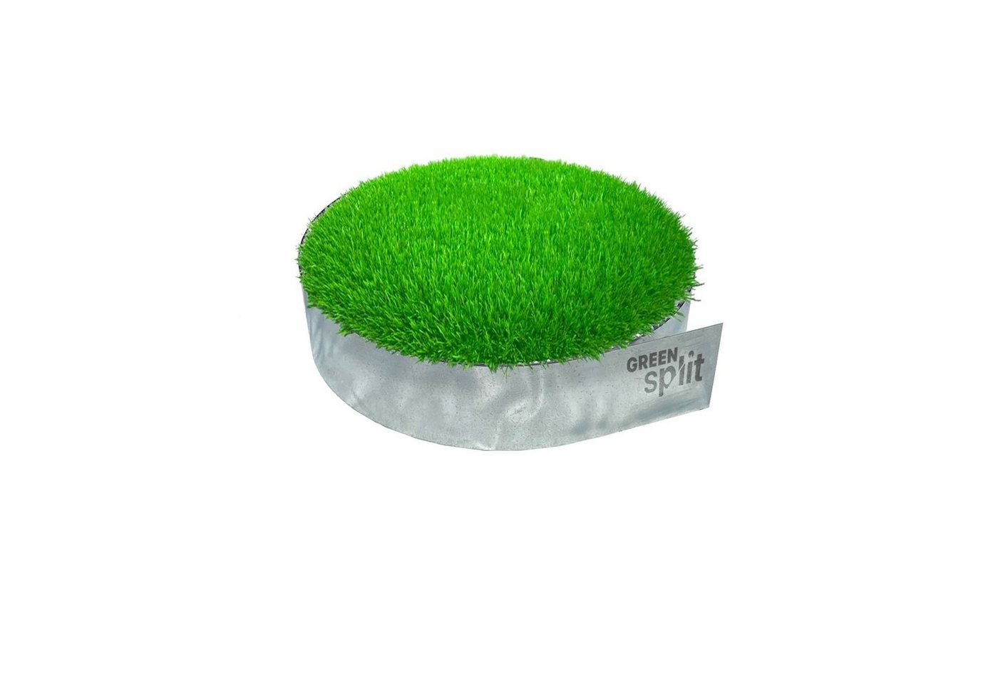 Thumbnail - Green-split Rasenkante Rasenkantenband Metall Alu/Zink 15 cm x 10 Meter Rasenkanten