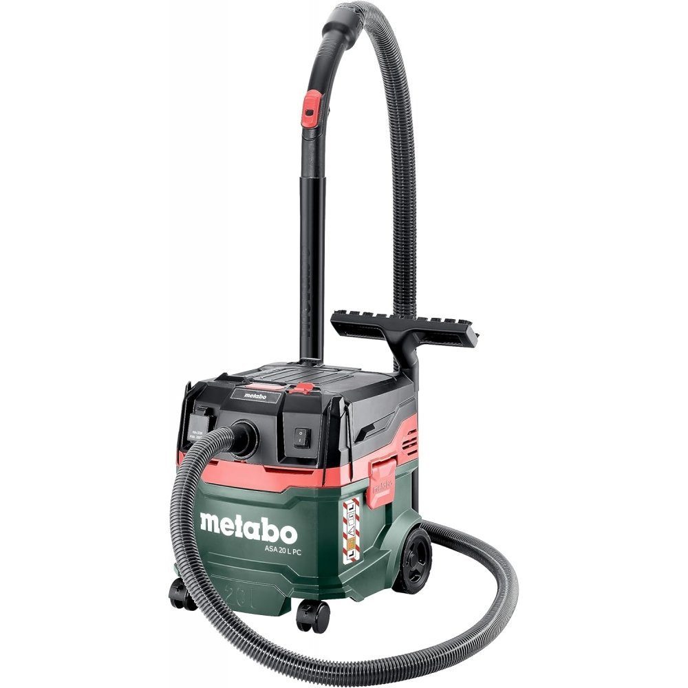 metabo Nass-Trocken-Sauger ASA 20 L PC - Nass-/Trockensauger - grün/schwarz, 1200 W, beutellos