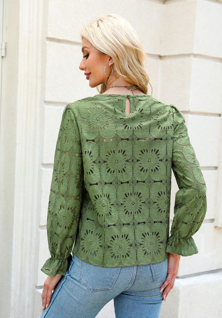 Cupshe Blusentop Romantisches Strick Top aus günstig online kaufen