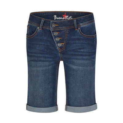 Buena Vista Jeansshorts Malibu Short Stretch Denim - dark stone