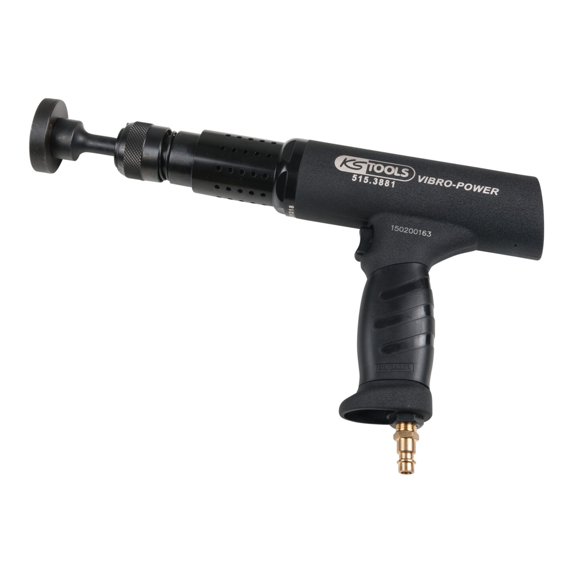 KS Tools Druckluft-Meißelhammer KS Tools Vibro-Impact Druckluft-Meißelhammer-Satz, 6-tlg.