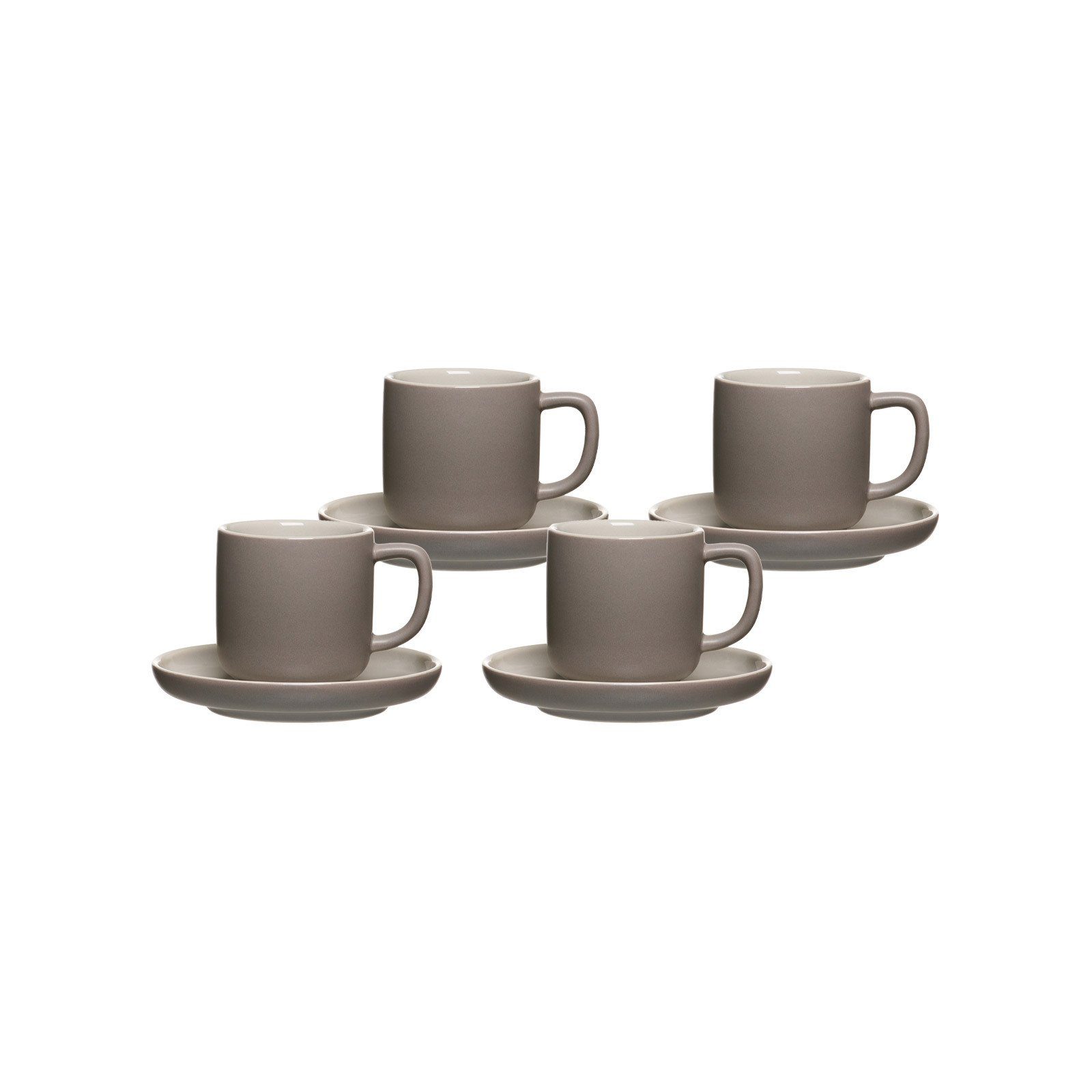 Ritzenhoff & Breker Tasse Jasper Чашки для эспрессо mit Untertassen 100 ml, Keramik