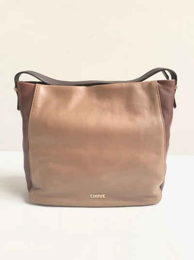 Cinque Handtasche Fabiola, aus echt Leder, Taupe