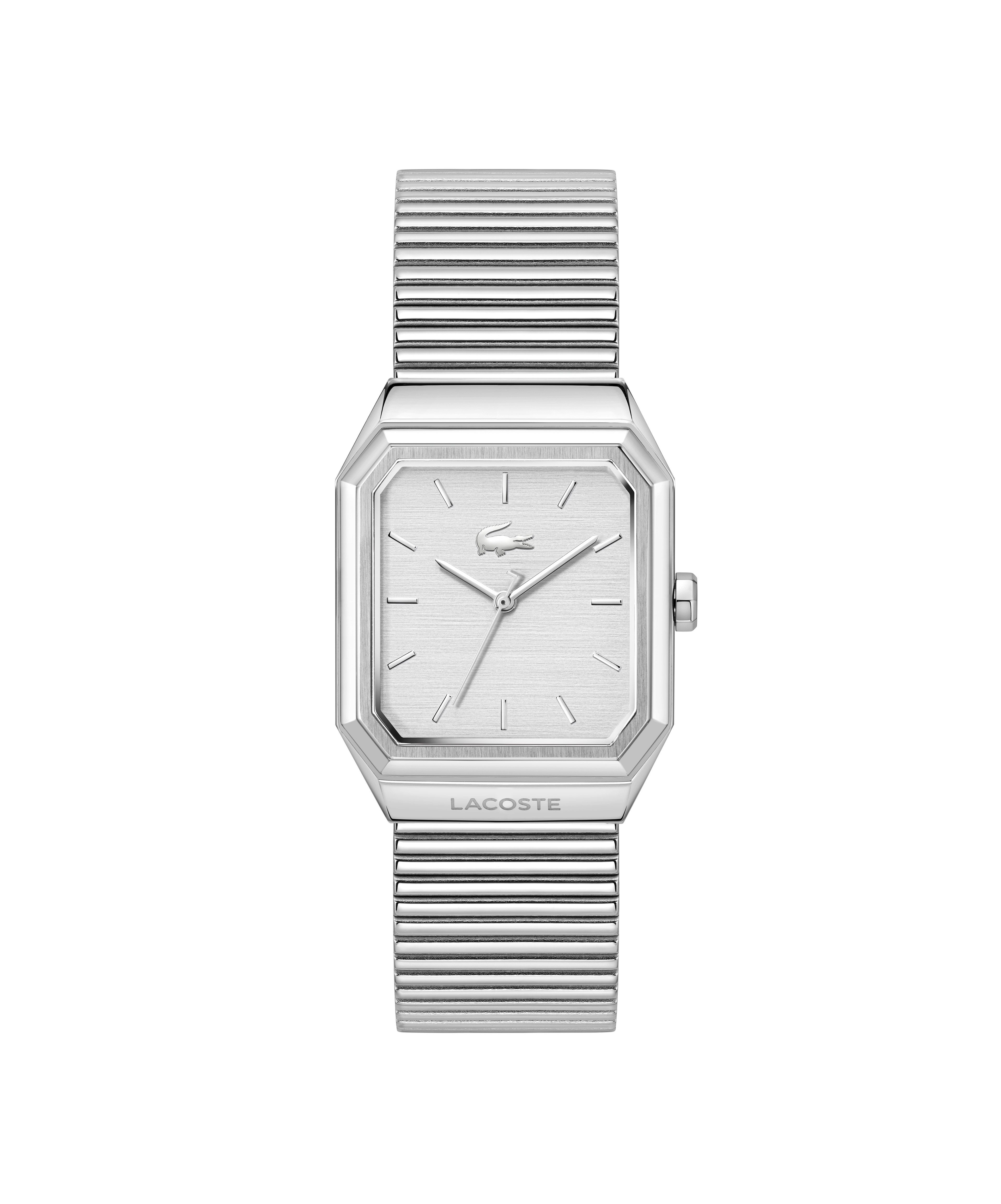 Lacoste Quarzuhr RENE 2011500, Armbanduhr, Damenuhr, Herrenuhr, Edelstahlarmband, analog