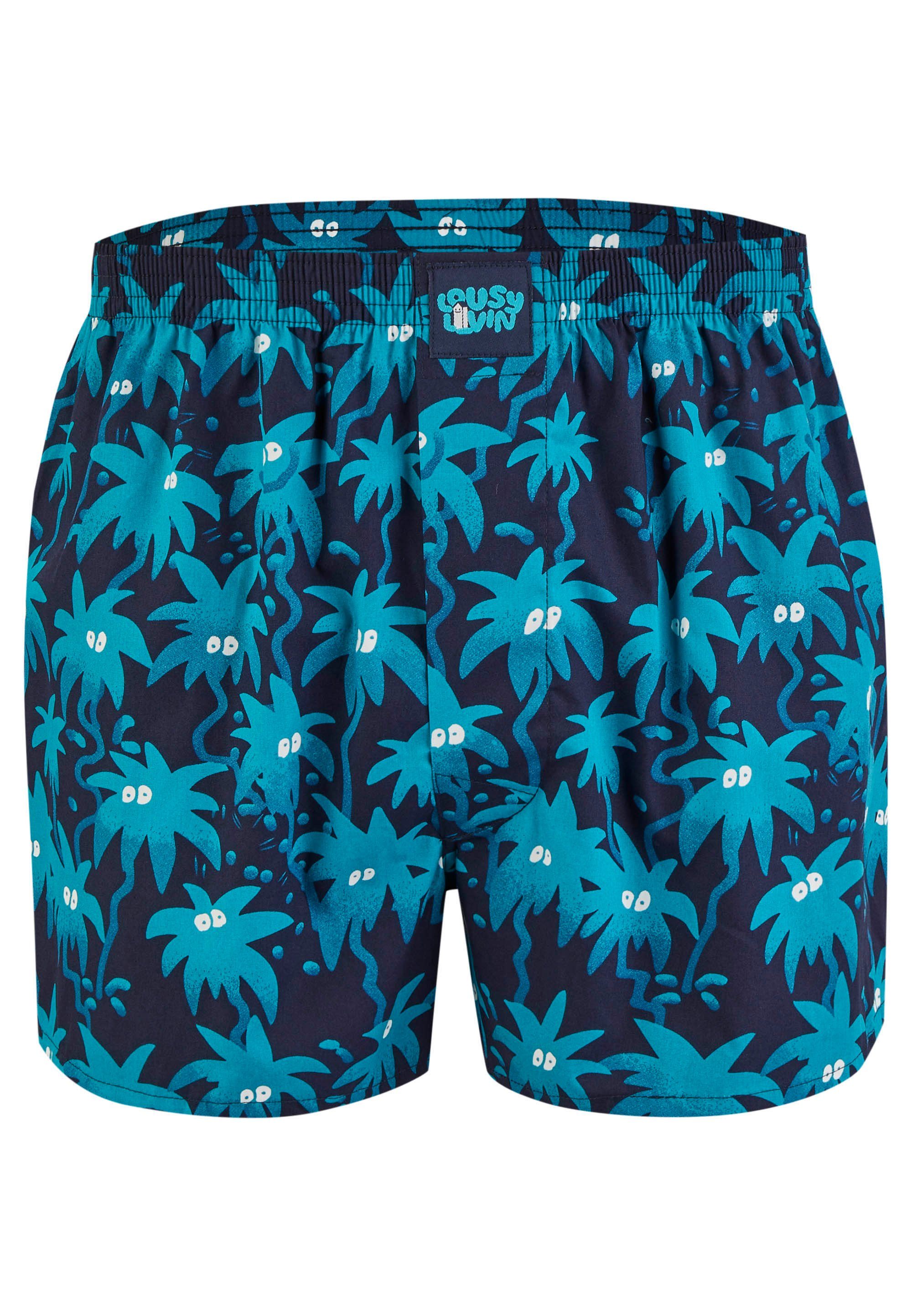 Lousy Livin Boxershorts mit buntem Allover-Print