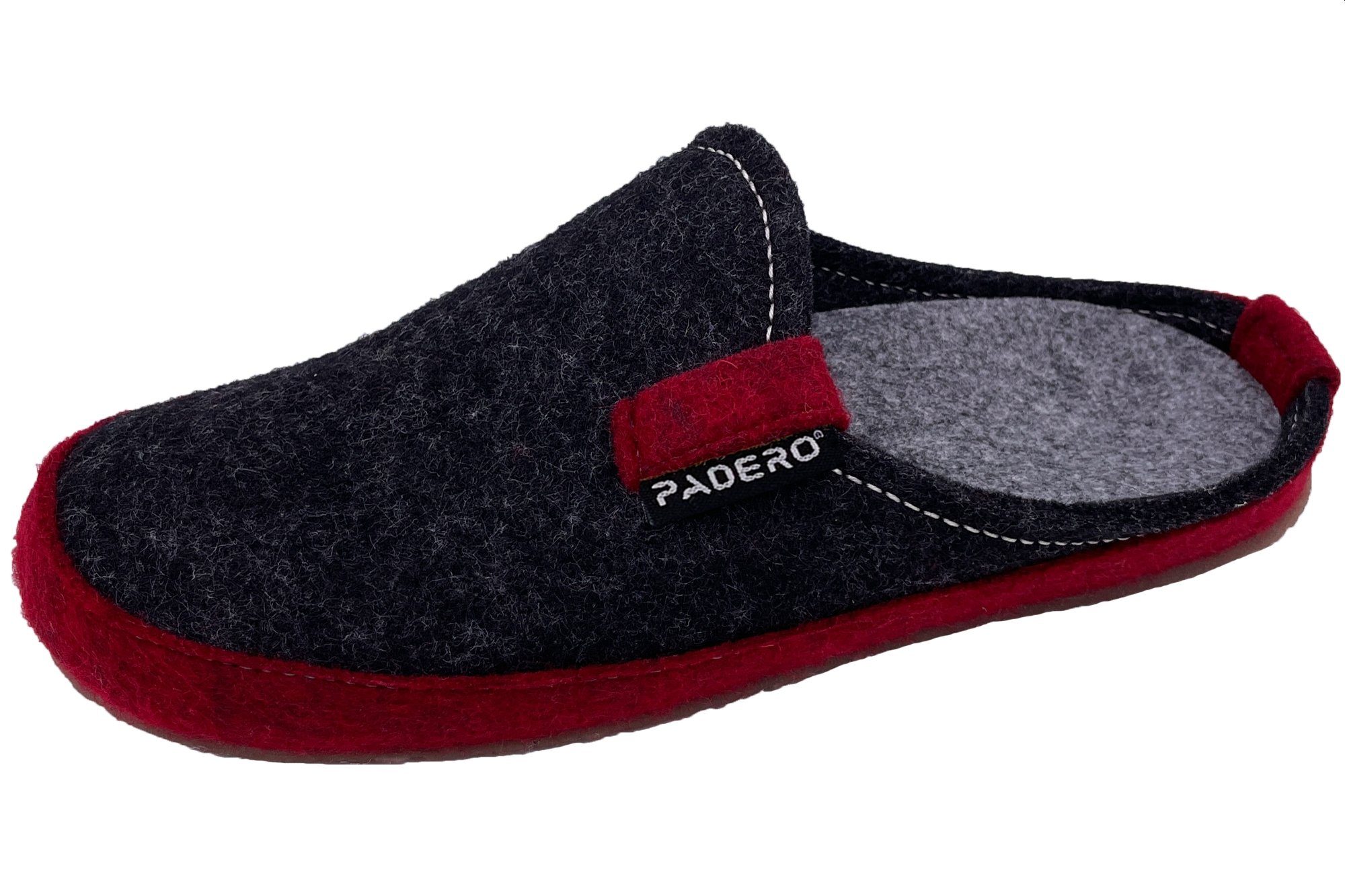 PADERO TONI Pantoffel Wollfilz Hausschuh