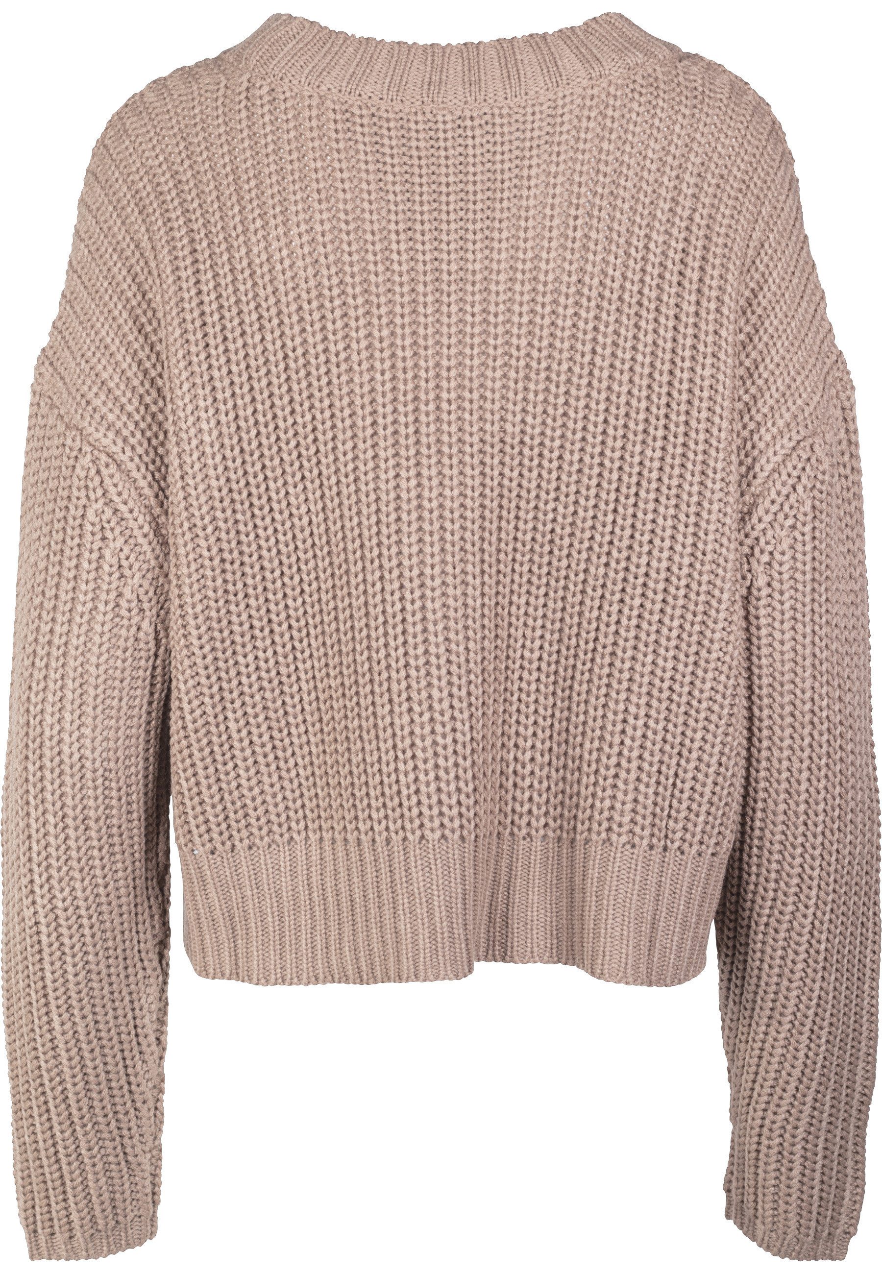 URBAN CLASSICS Sweatshirt Urban Classics Damen Ladies Wide Oversize Sweater günstig online kaufen