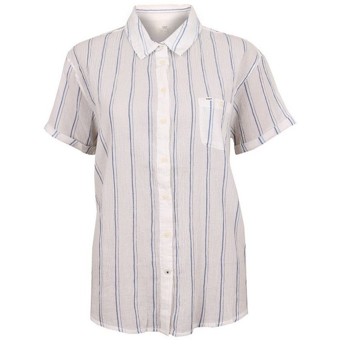 Lee® Blusenshirt Shortsleeve Shirt (1-tlg) aus 100% Baumwolle