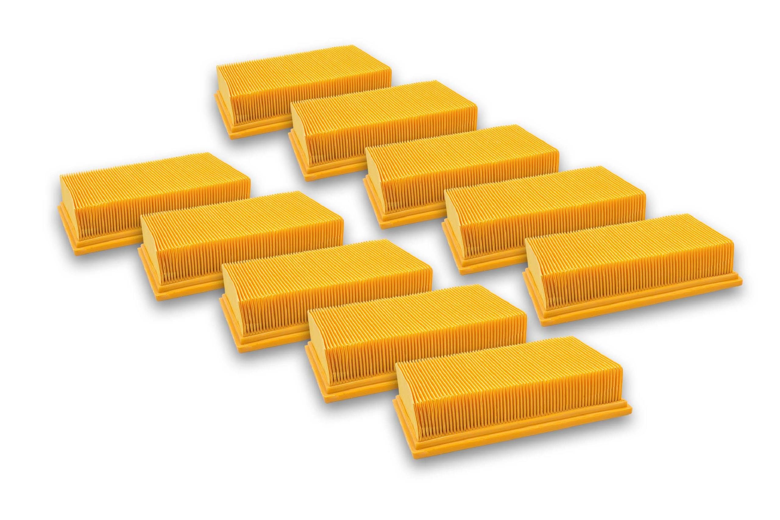 vhbw Flachfaltenfilter Ersatz für Würth 0702400367, 0702400191 für Staubsauger, Nass- und