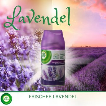 Air Wick Raumduft-Nachfüllflasche Freshmatic Max (Spar-Pack, 4x 250 ml), Lavendel