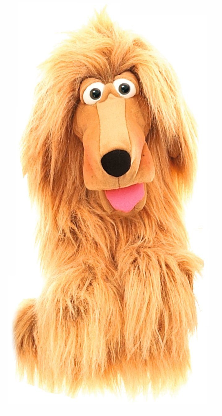 Living Puppets Handpuppe Living Puppets® Handpuppe Lulu die Hundedame W137 (Packung), Sehr gut geeignet um Geschichten zu erzählen