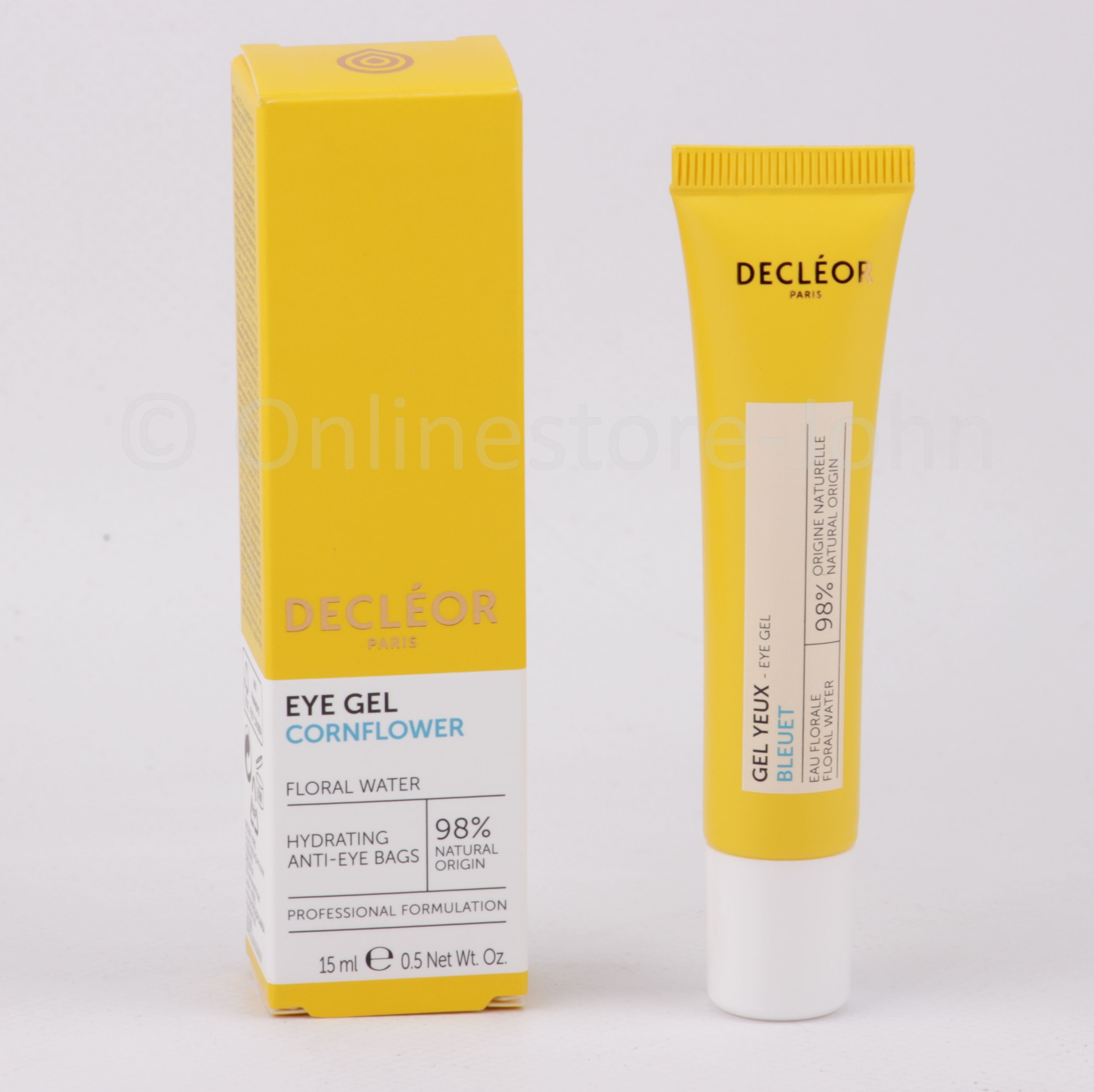 Anti-Aging-Creme Decleor - Eye Gel - Cornflower Floral Water - 15ml Augengel