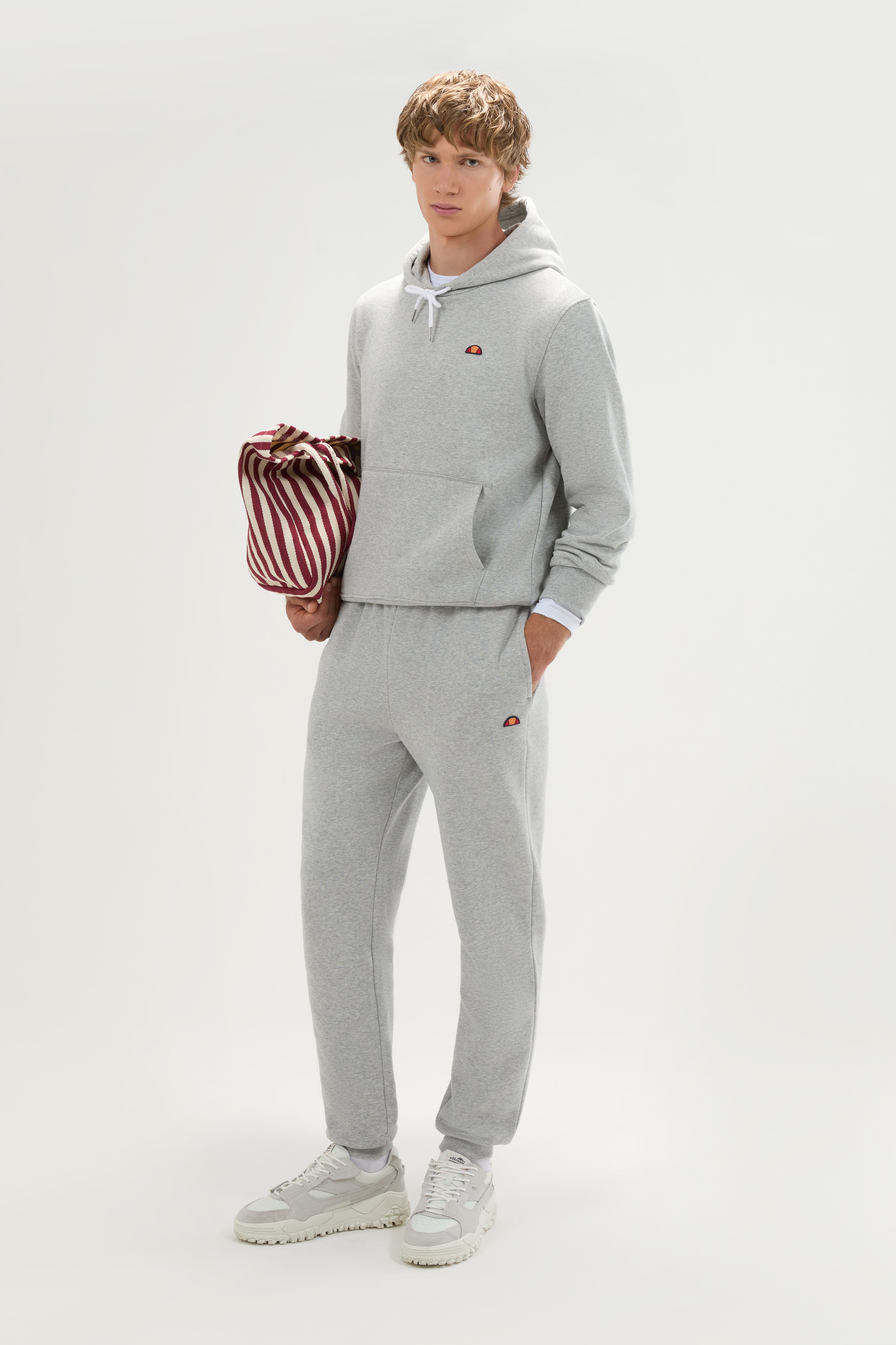 Ellesse Jogginganzug TRACCOTA 2 OH HOODY AND JOGGER, für Erwachsene, aus Baumwolle und Polyester