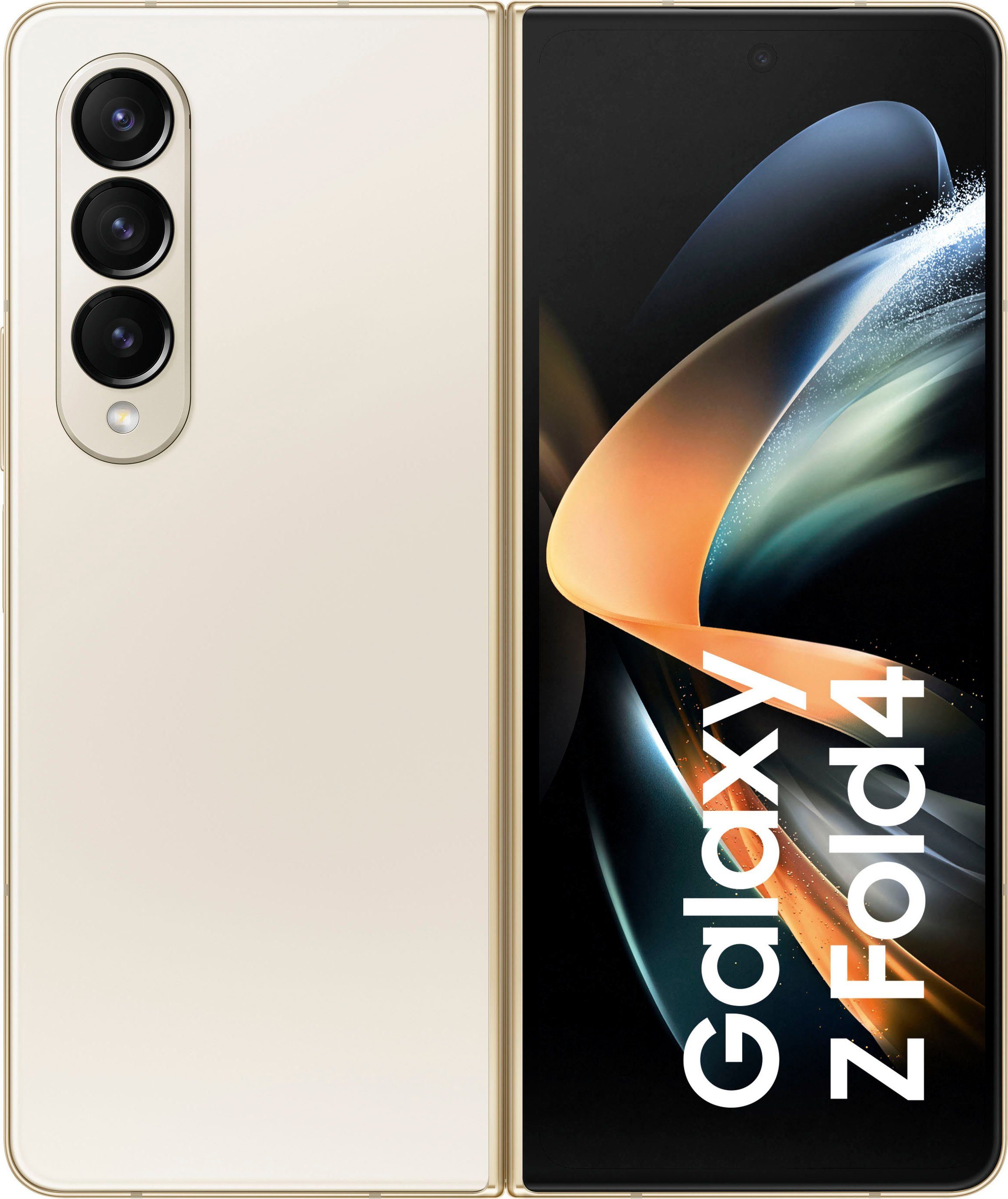 Samsung Galaxy Z Fold4 Smartphone 512 50 cm/7,6 MP Speicherplatz, (19,21 Beige Kamera) Zoll, GB