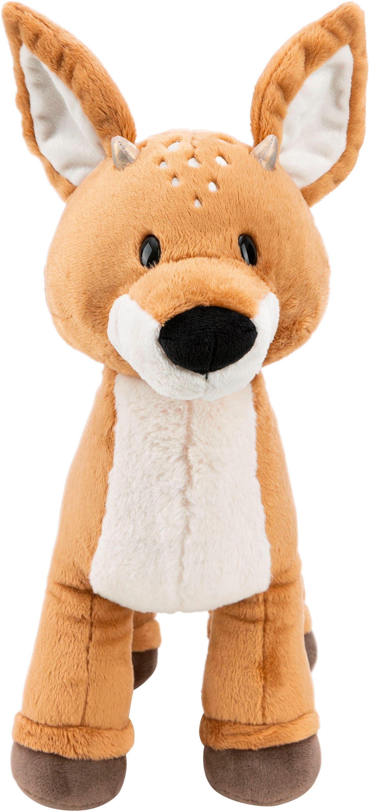 Nici Kuscheltier Forest Friends, Rehbock René Roebuck, 27 cm stehend, enthält recyceltes Material