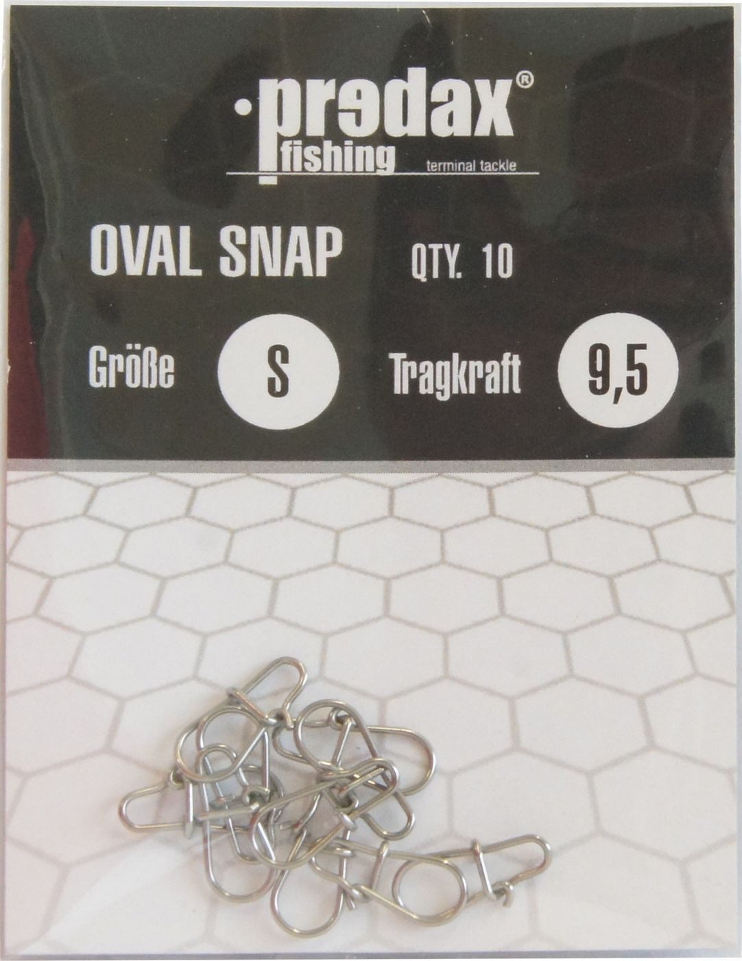 Predax Kunstköder 30 Predax Oval Egg Snap - Einhänger Set