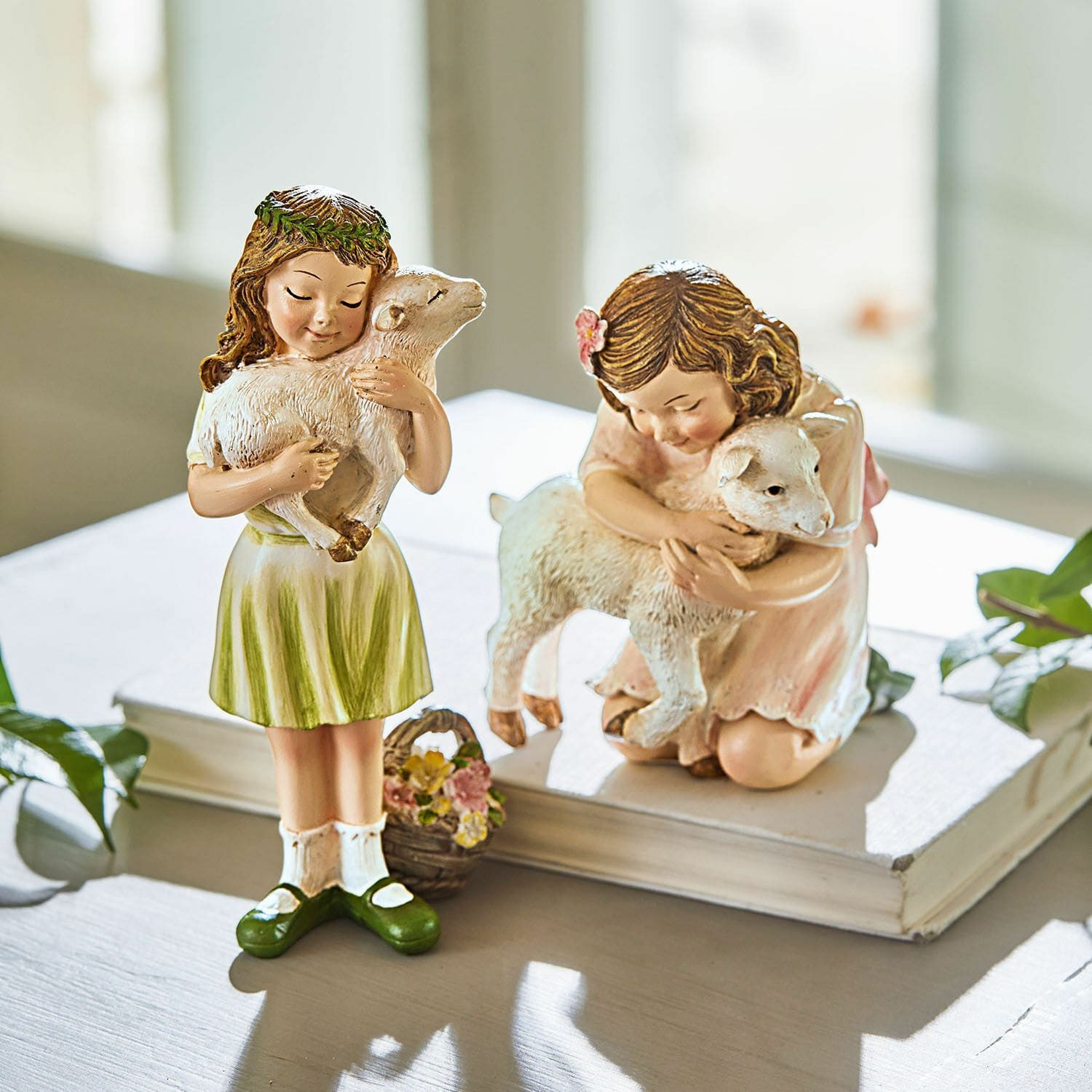 Mirabeau Dekofigur Figur 2er Set Clarisse bunt