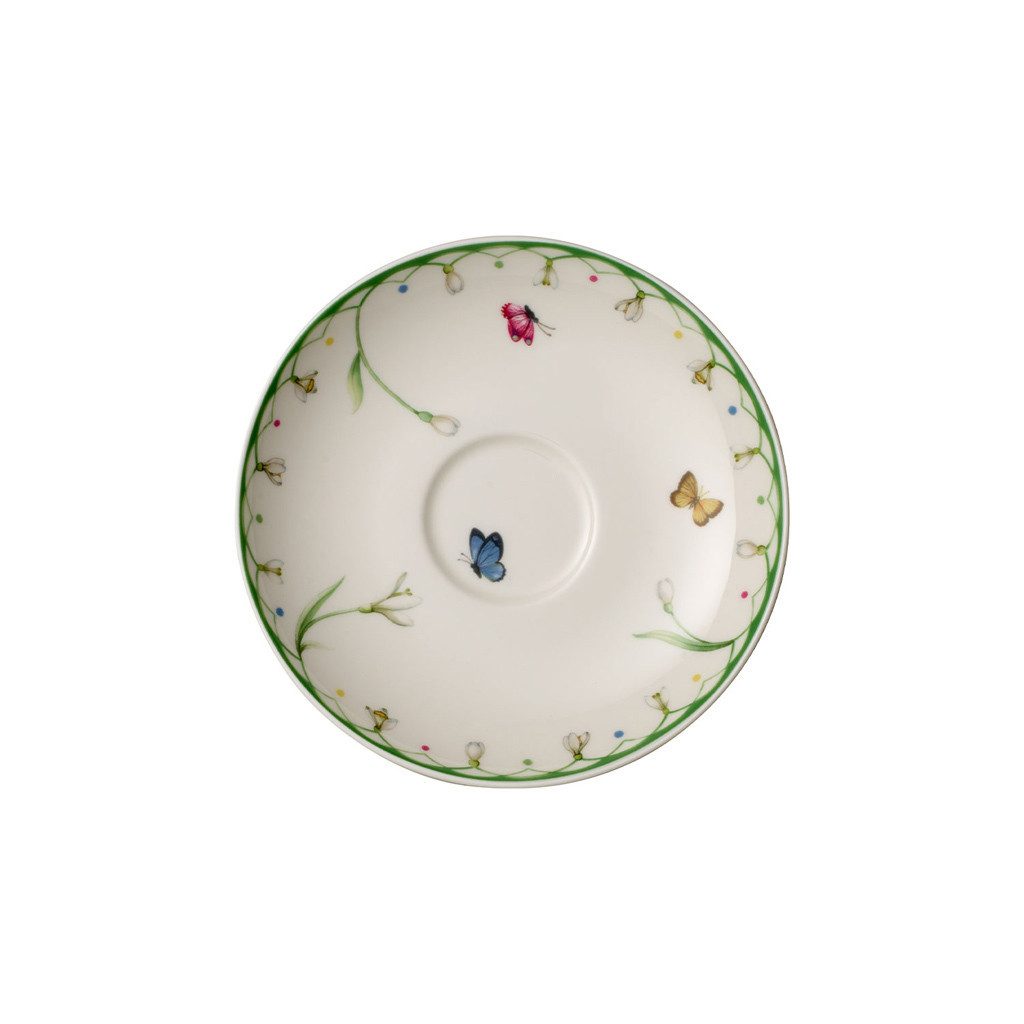Villeroy & Boch Untertasse Colourful Spring Kaffeeuntertasse ø 14,8 cm, (1 St)