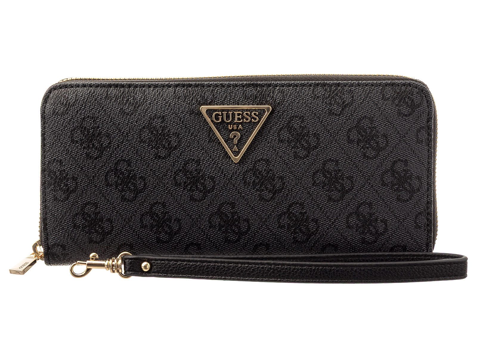 Guess Geldbörse SWSG7459146 LAUREL II SLG LARGE ZIP AROUND Woman (Stück, 1-tlg., 1), Logoschriftzug