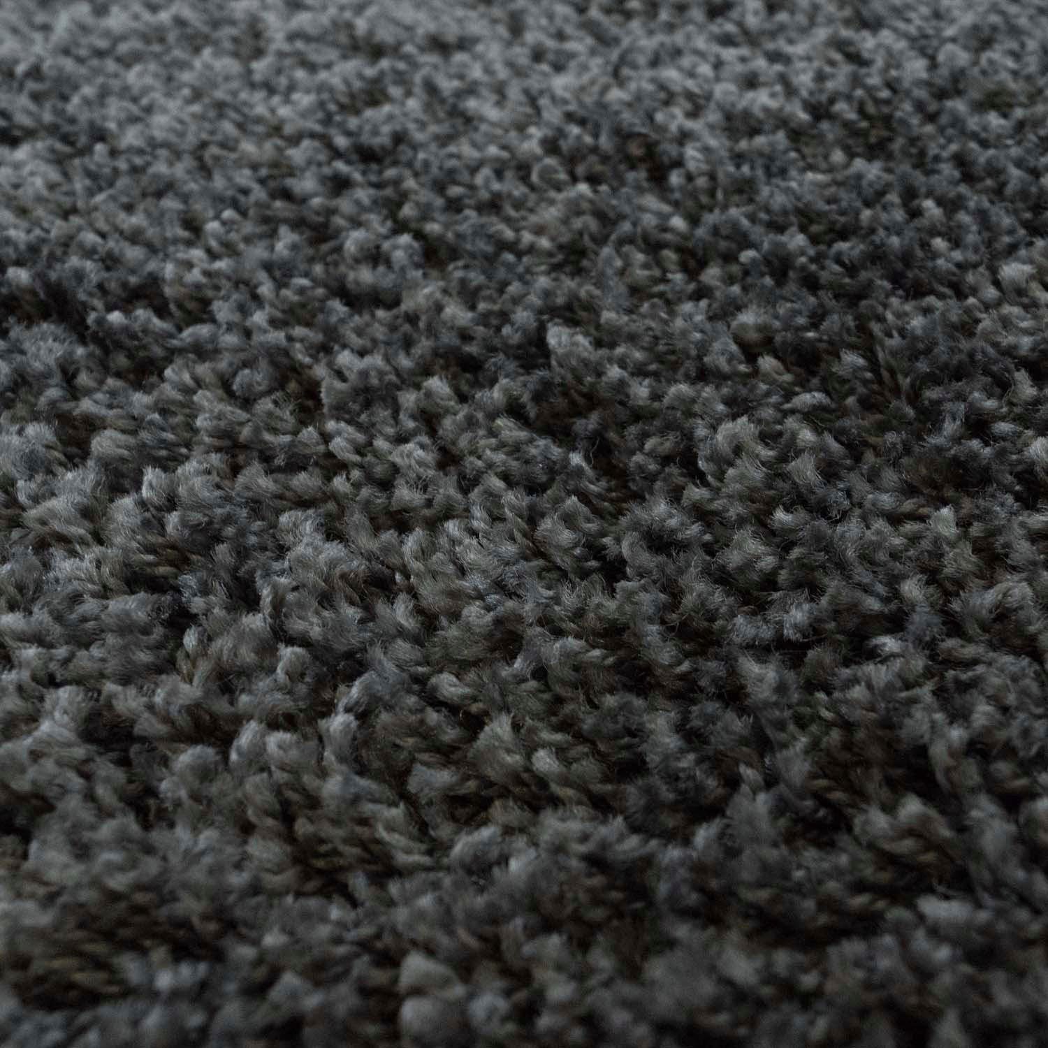 Carpet City Hochflor-Teppich »Shaggi uni 500«, rechteckig, 30 mm Höhe, Läuf günstig online kaufen