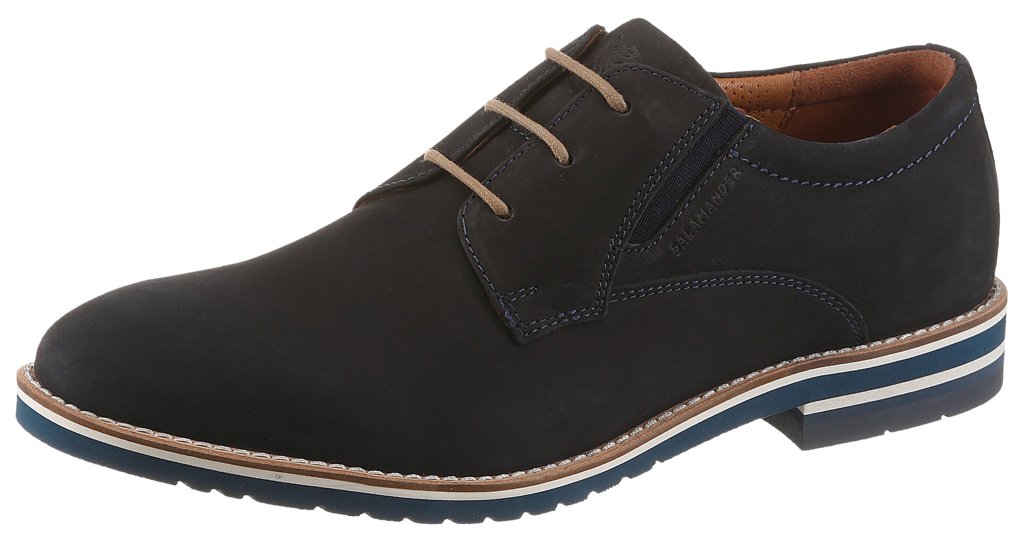 Salamander Schnürschuh Schnürer, Business Schuh, Halbschuh mit Blockabsatz
