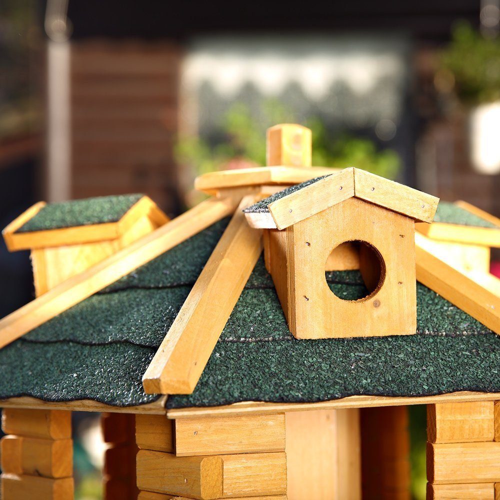 Melko Vogelhaus Vogelfutterhaus Vogelhäuschen Vogelvilla 48 günstig online kaufen