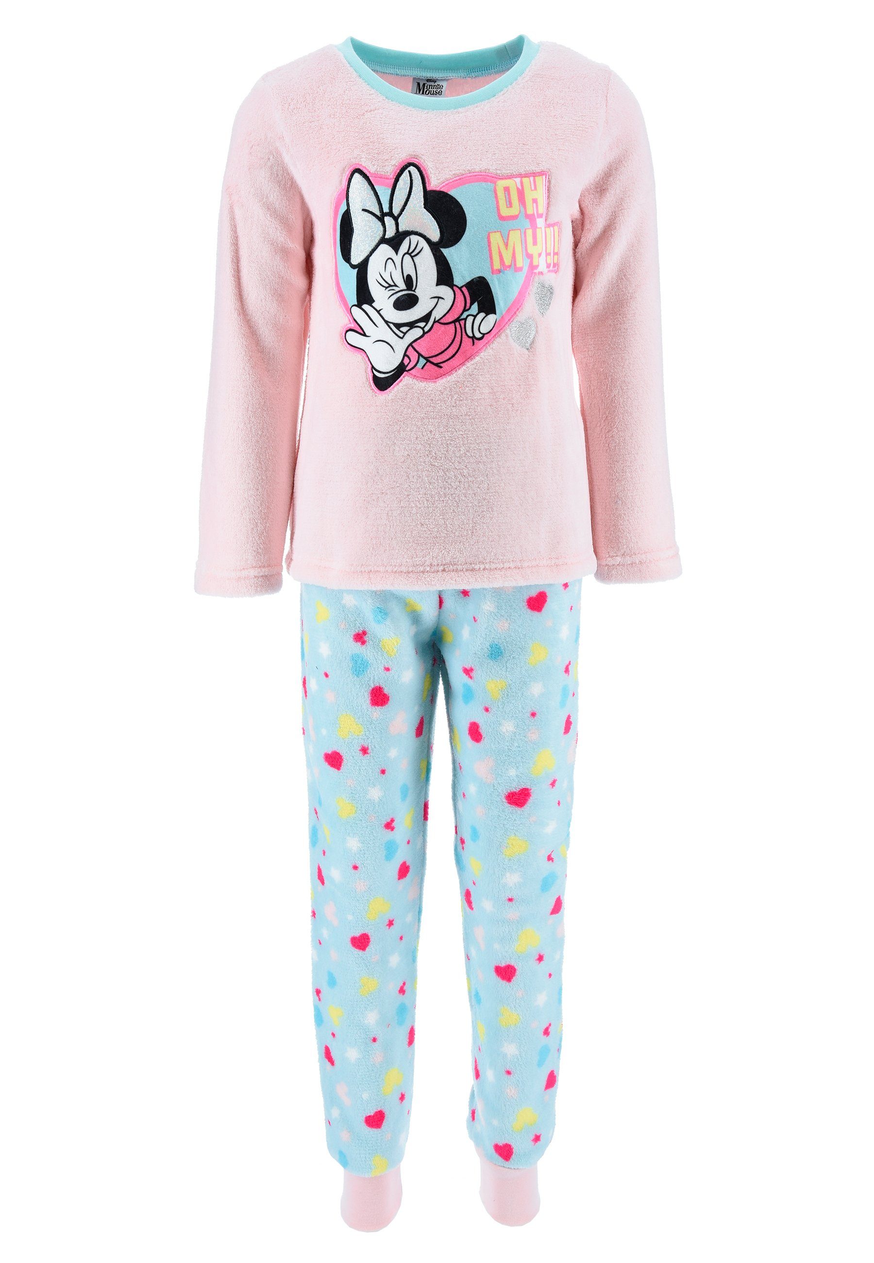 Schlafanzug Kinder Mädchen Schlafanzug Kinder Pyjama Langarm Shirt + Schlaf-Hose