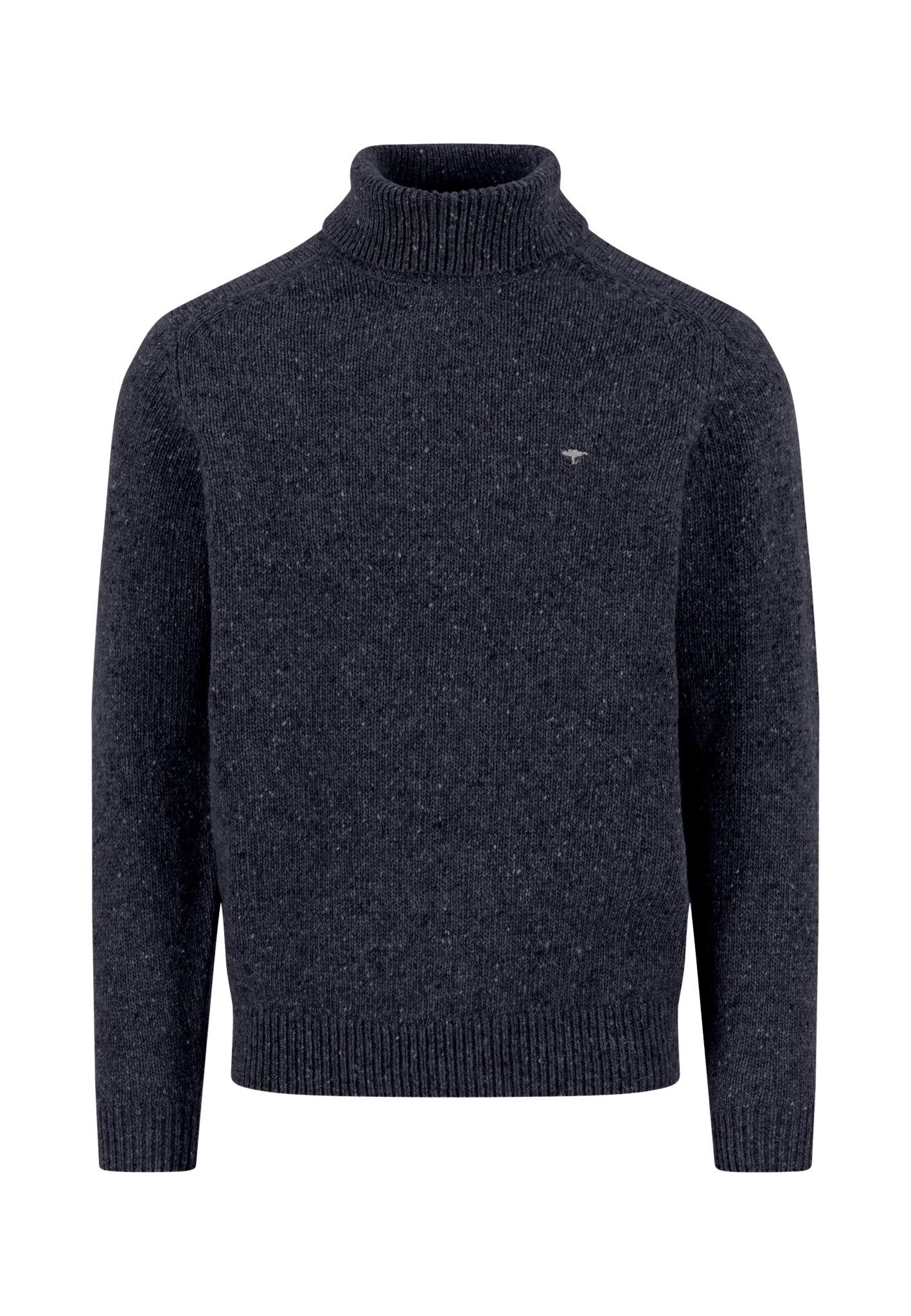 FYNCH-HATTON Rollkragenpullover im Strick-Look meliert günstig online kaufen