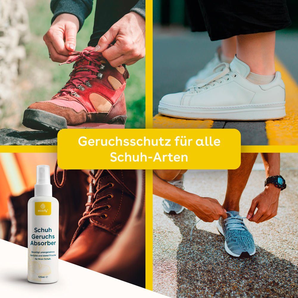 eco:fy Schuhdeo Schuh-Geruchsabsorber (1-St), Bekämpft die Geruchsursache mit den wertvollen Eigenschaften von Zink