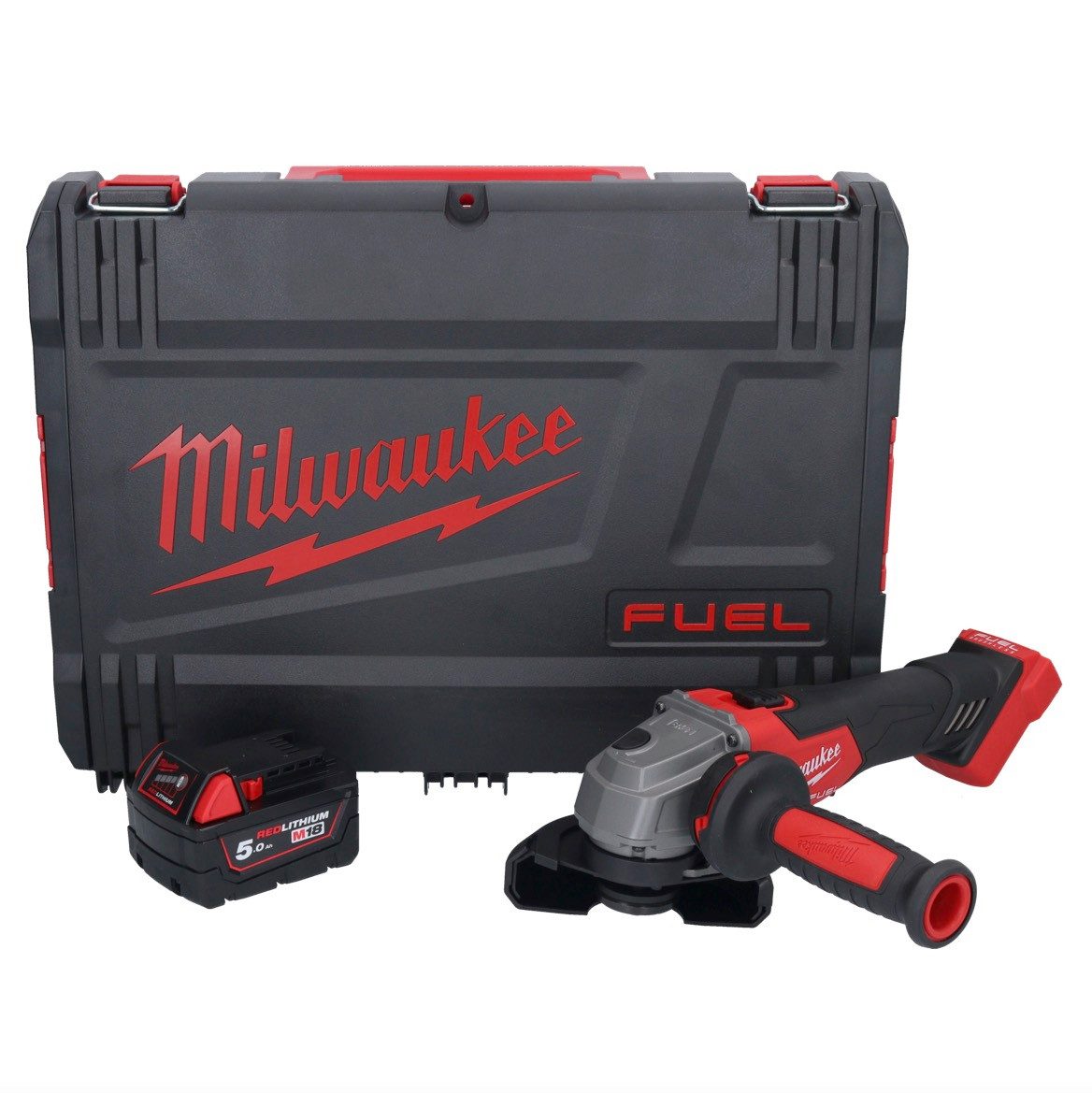 Milwaukee Akku-Winkelschleifer M18 FSAG115X-501X Akku Winkelschleifer 18 V 115 mm Brushless + 1x