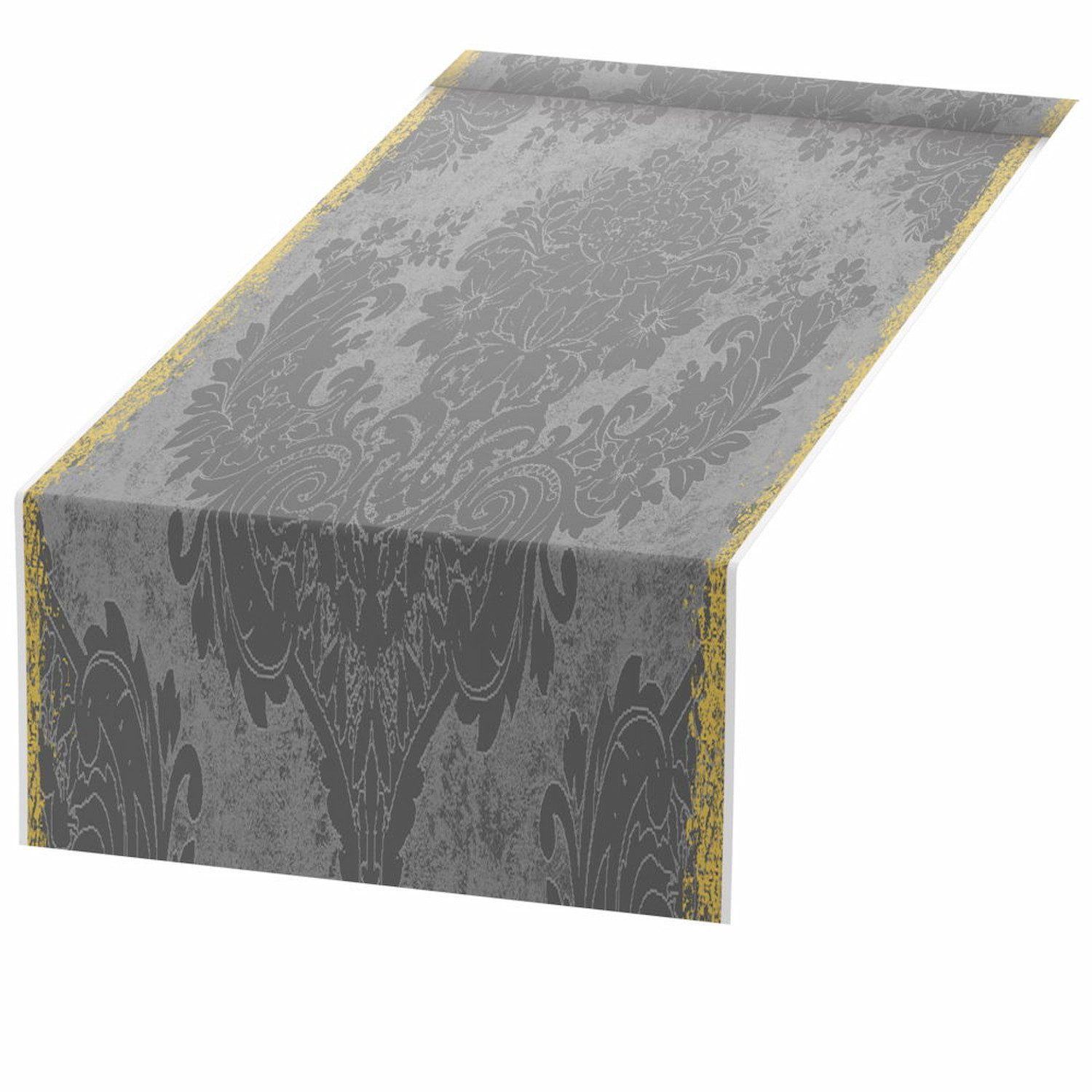 Duni Tischläufer 1 Dunicel® Tete-á-Tete, Royal granite grey, 0,4 m x 24m, 183403