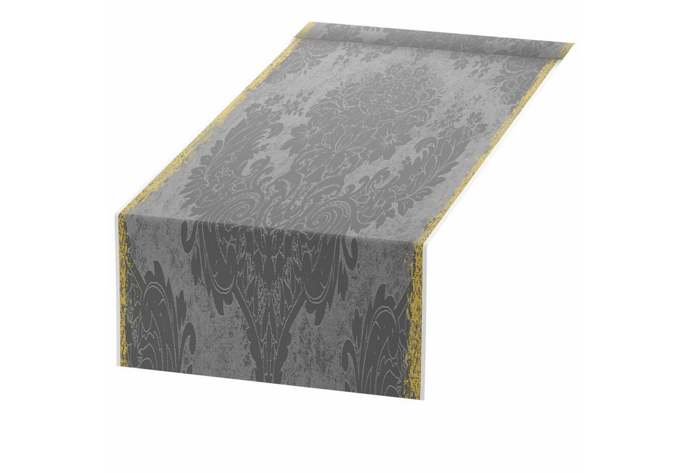 Duni Tischläufer 1 Dunicel® Tete-á-Tete, Royal granite grey, 0,4 m x 24m, 183403