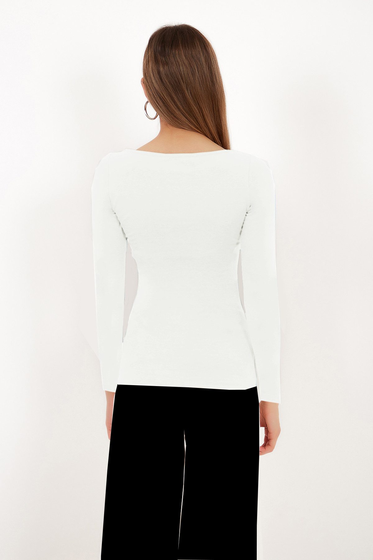 Vivienne Fashion Langarmshirt Hochwertige Modal Langarmshirt günstig online kaufen