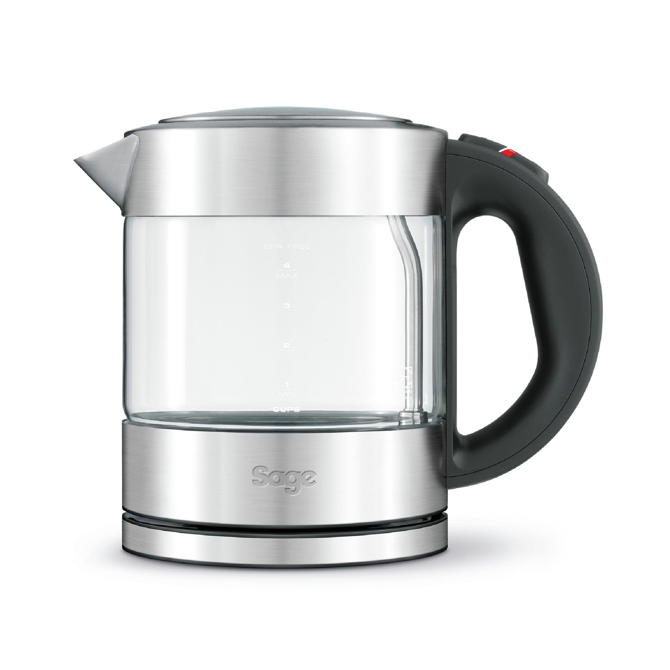 Sage Wasserkocher Sage Wasserkocher - the Compact Kettle Pure, edelstahl
