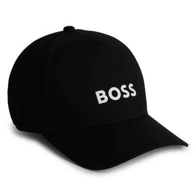 BOSS Baseball Cap BOSS Kids Kappe schwarz mit Front Logo